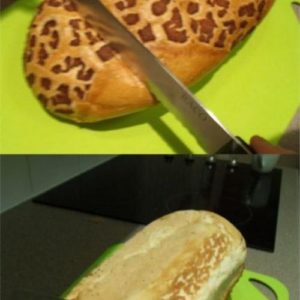 En enkel måte å skjære brød på.